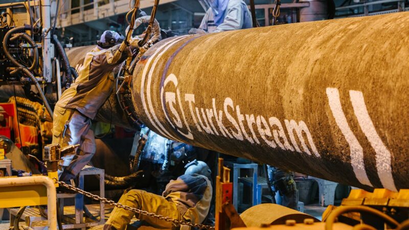 Русия е увеличила износа на газ за Европа през „Турски поток“